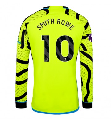Lacne Muži Futbalové dres Arsenal Emile Smith Rowe #10 2023-24 Dlhy Rukáv - Preč